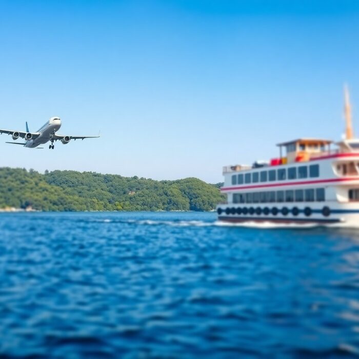 Plane, Train, or Ferry? A Comparison of CO2 Emissions in Travel